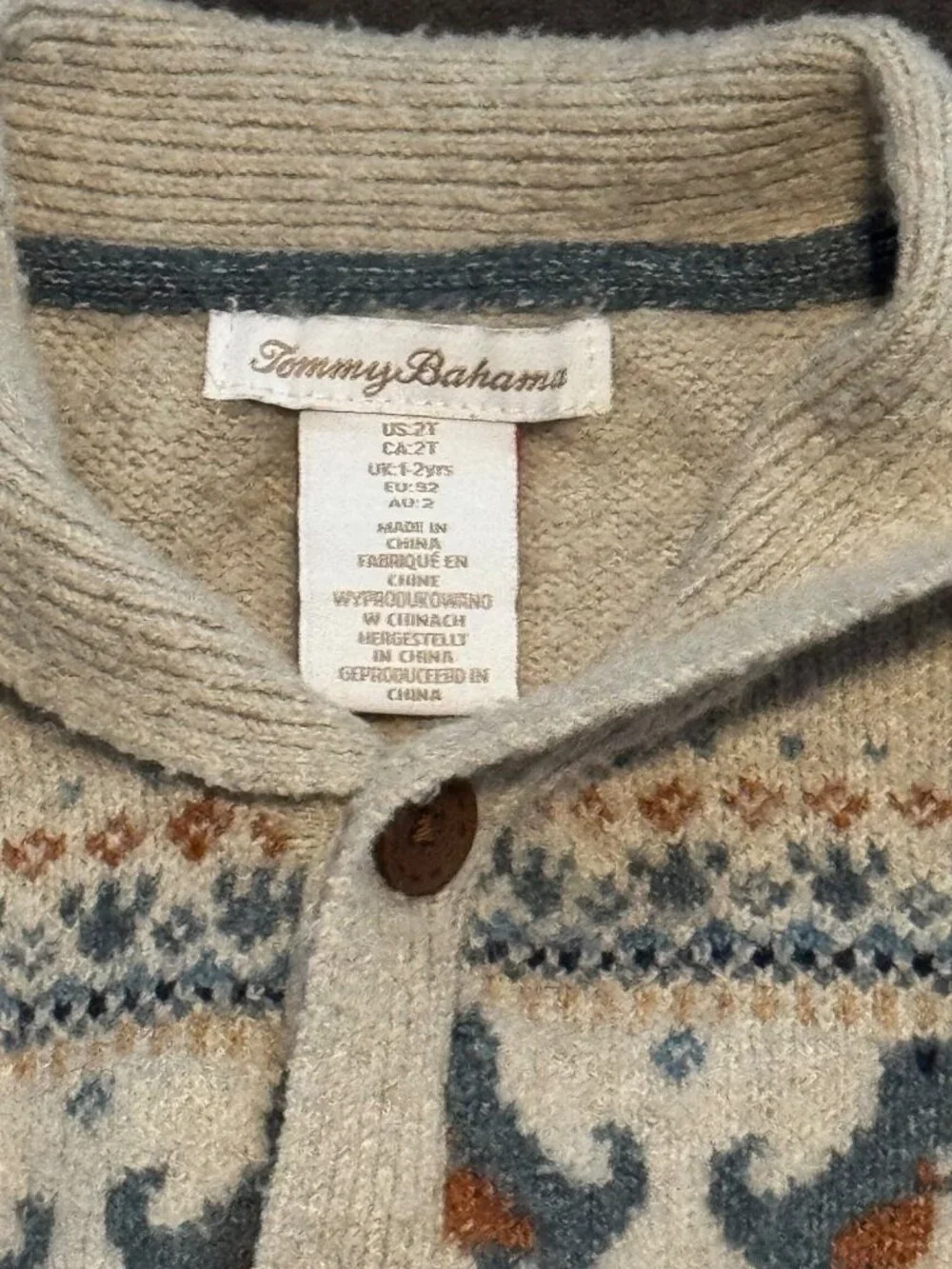 Toddler Boy Designer Sweater Bundle | Polo Ralph Lauren Quarter Zip 2T & Tommy B